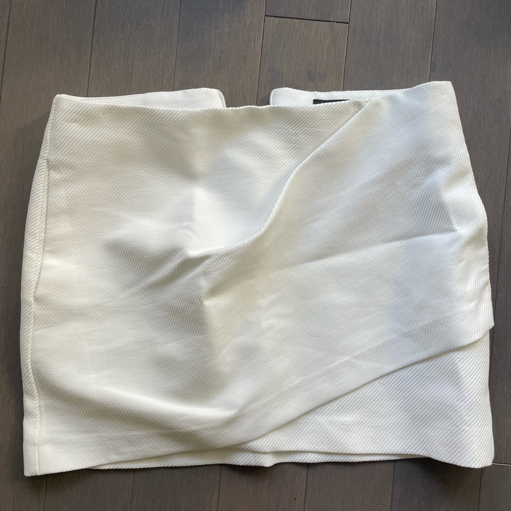 Zara skirt mini white